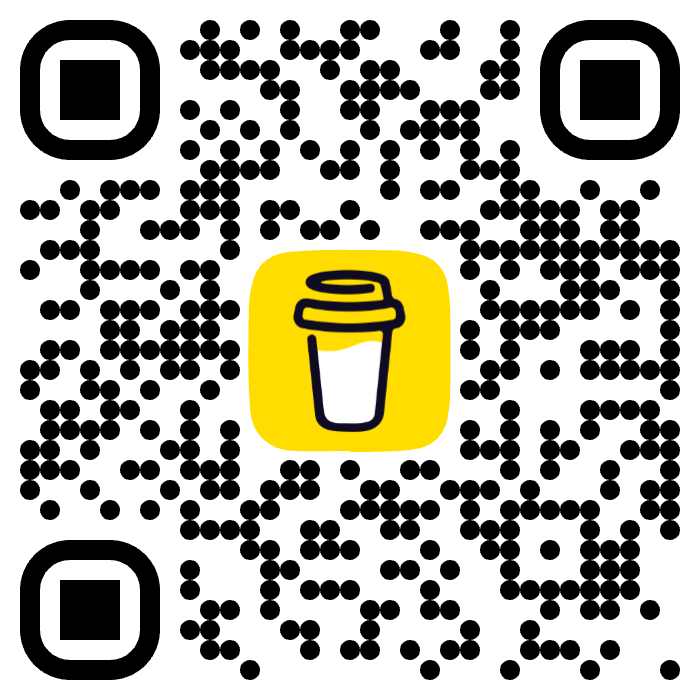 scan qr code to buy us a coffee